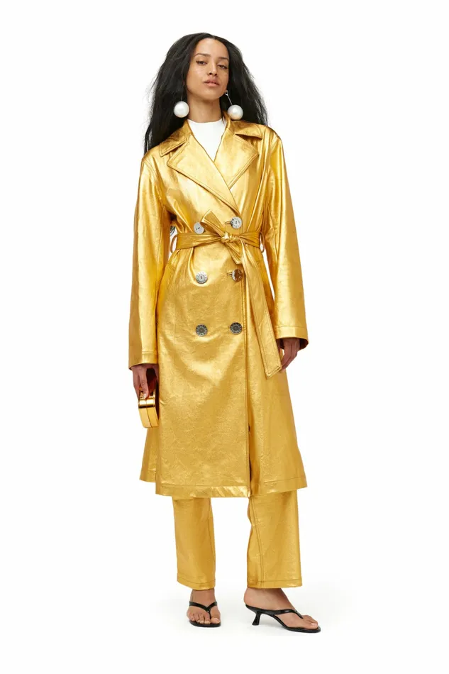 Simon Miller JacketsCoats Women Cato Trench Cyber Orange