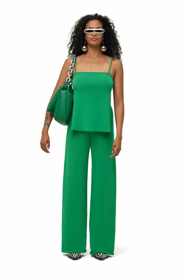 Simon Miller Knitwear Women Knits By Jabber Pant Grass Green Simon Miller Knitwear Women Knits By Jabber Pant Grass Green