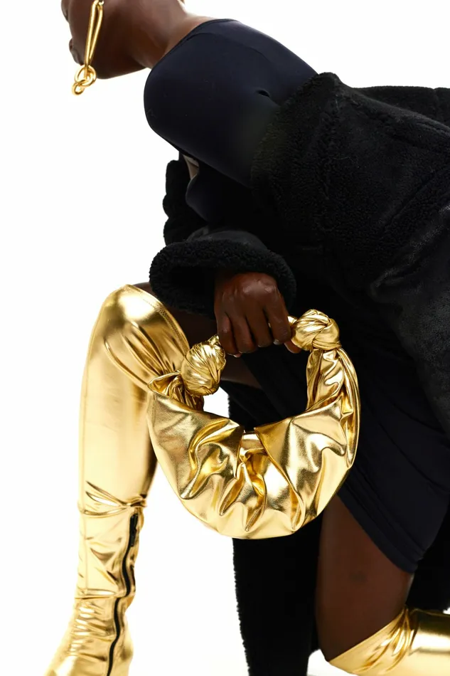 Simon Miller Mini Bags Women Lopsy Bag Star Gold