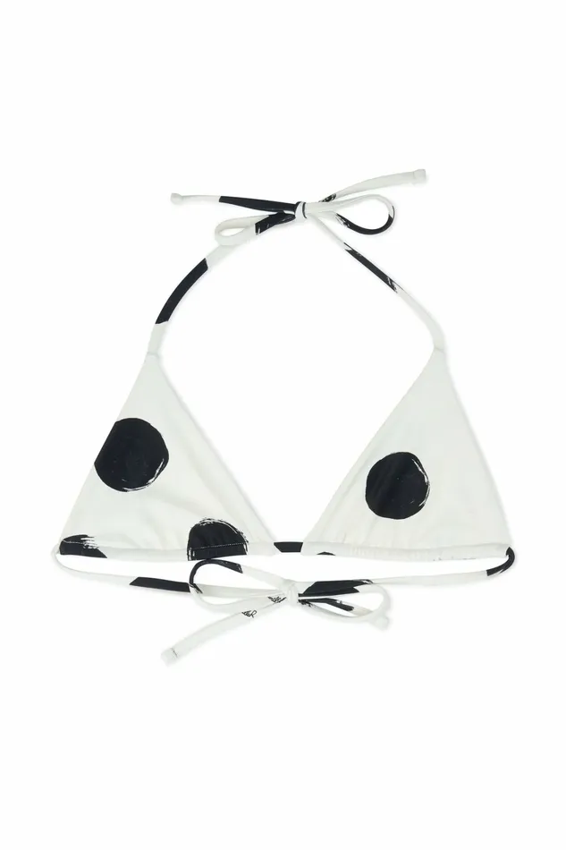 Simon Miller Swim Women Bwai Bikini Top Macadamia Black Dot Print Simon Miller Swim Women Bwai Bikini Top Macadamia Black Dot Print