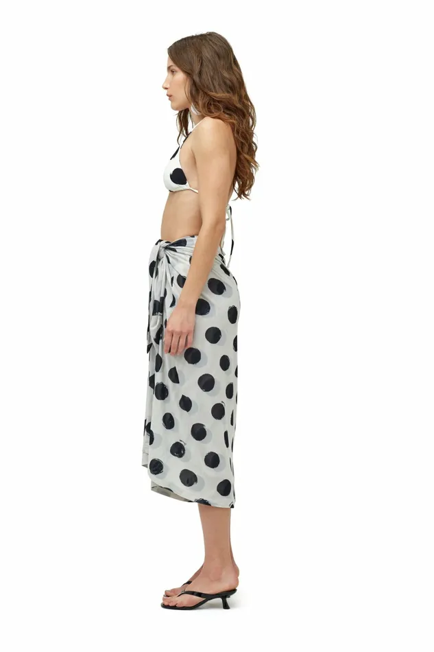 Simon Miller Swim Women Bwai Bikini Top Macadamia Black Dot Print Simon Miller Swim Women Bwai Bikini Top Macadamia Black Dot Print