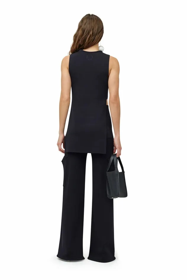 Simon Miller Tops Women Knits By Canoga Top Black Simon Miller Tops Women Knits By Canoga Top Black