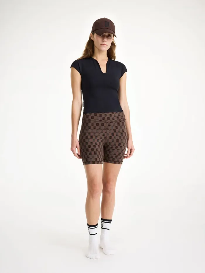Siola Atheletic Shorts Dark Mahogany Women By Malene Birger Shorts