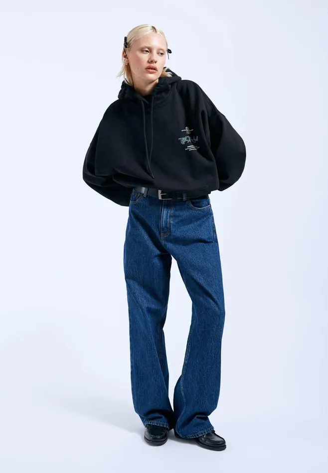 Siri Hoodie 8211 Black Thank You Black Thank You Women Dr Denim Sweatshirts and Hoodies