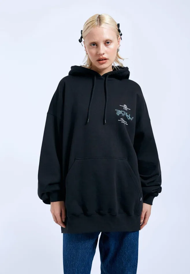 Siri Hoodie 8211 Black Thank You Black Thank You Women Dr Denim Sweatshirts and Hoodies