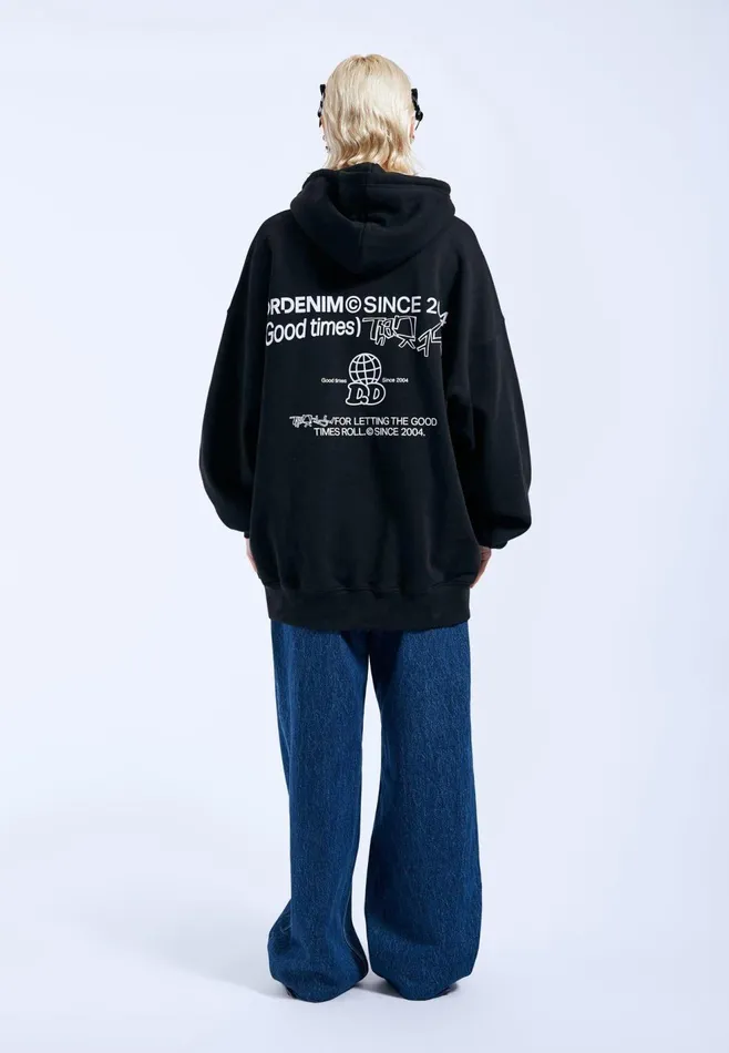 Siri Hoodie 8211 Black Thank You Black Thank You Women Dr Denim Sweatshirts and Hoodies