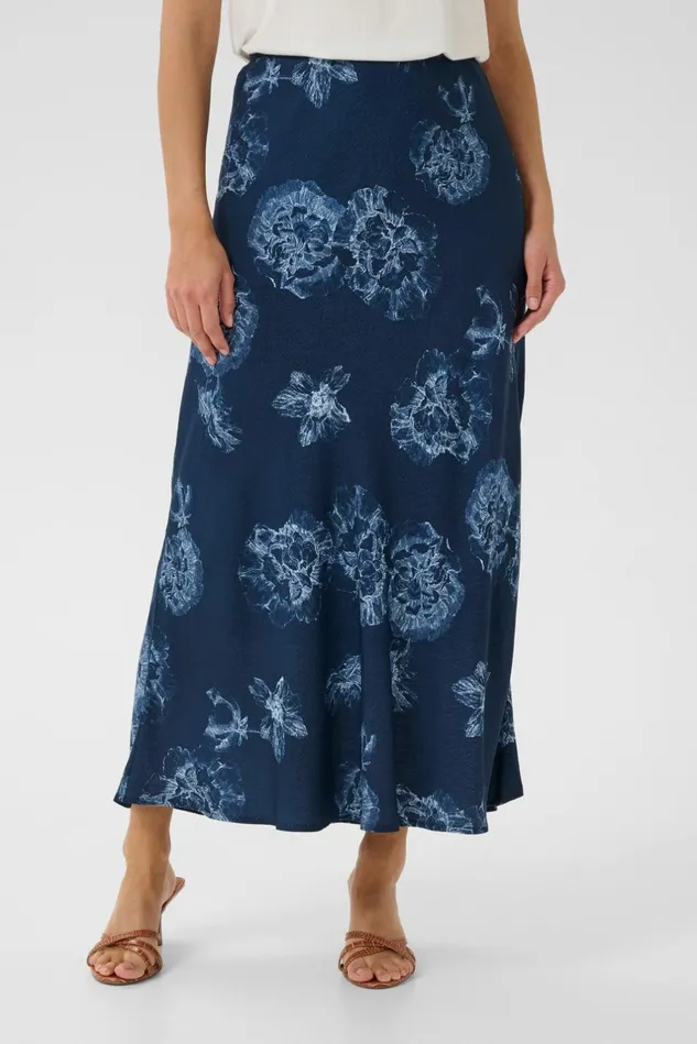 Skirts Women CULTURE CUalexa Skirt Blue Flower
