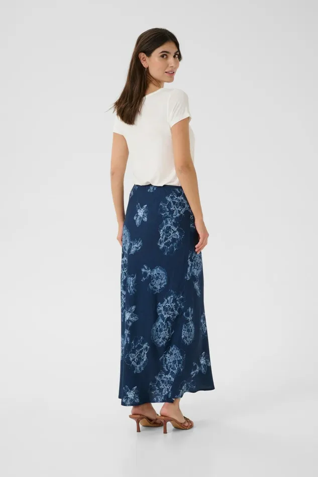 Skirts Women CULTURE CUalexa Skirt Blue Flower