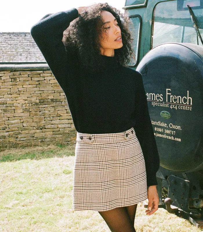 Skirts Women DEN Chieri Skirt Sommerville Check