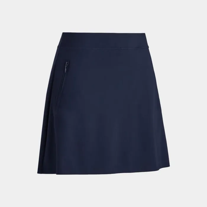 Skorts and Dresses Women GFORE SILKY TECH NYLON ALINE SKORT Twilight
