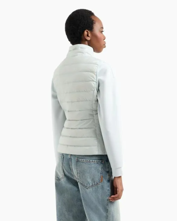 Sleeveless Padded Down Jacket Lightblue Women Armani Outerwear Sleeveless Padded Down Jacket Lightblue Women Armani Outerwear