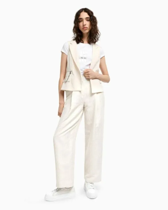 Slim Fit TShirts White Women Armani TShirts