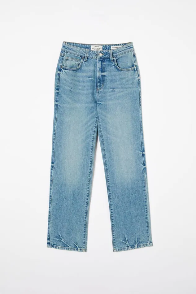 Slim Straight Jean Surfers Blue Women Cotton On Pants