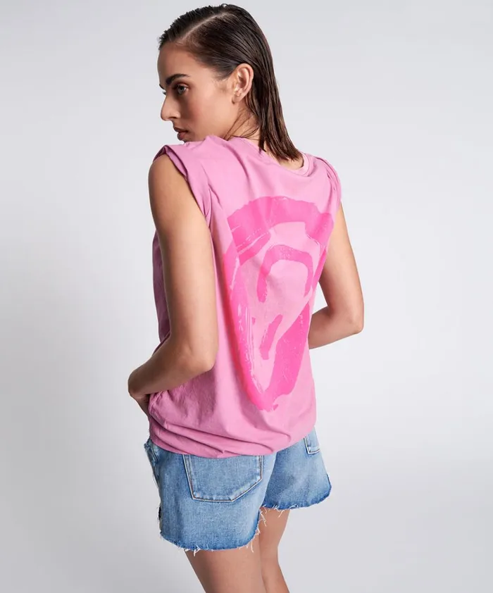SMILEY ORGANIC UNISEX TEE Women One Teaspoon Organic Tees SMILEY ORGANIC UNISEX TEE Women One Teaspoon Organic Tees