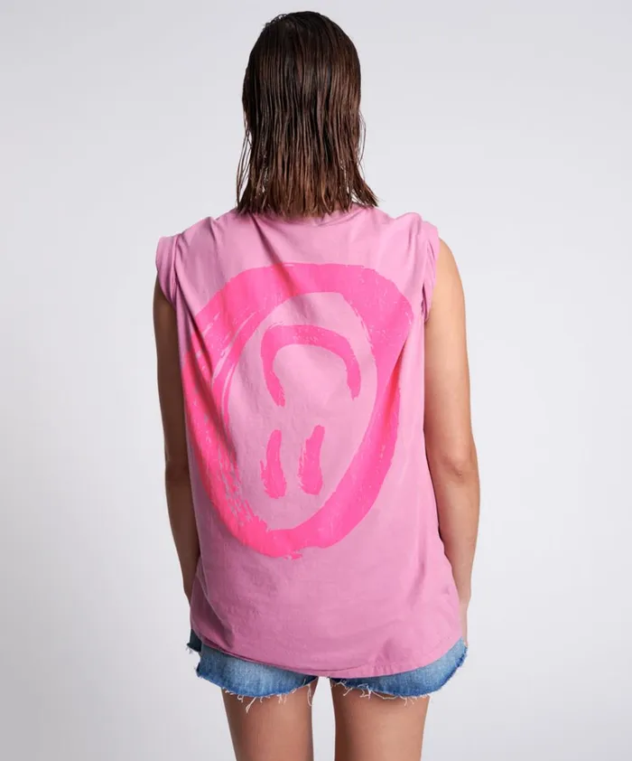 SMILEY ORGANIC UNISEX TEE Women One Teaspoon Organic Tees SMILEY ORGANIC UNISEX TEE Women One Teaspoon Organic Tees