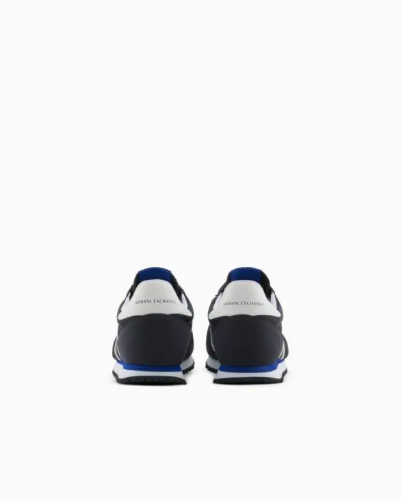 Sneakers In Ecosuede Mesh And Nylon Navyblue Men Armani Sneakers Sneakers In Ecosuede Mesh And Nylon Navyblue Men Armani Sneakers