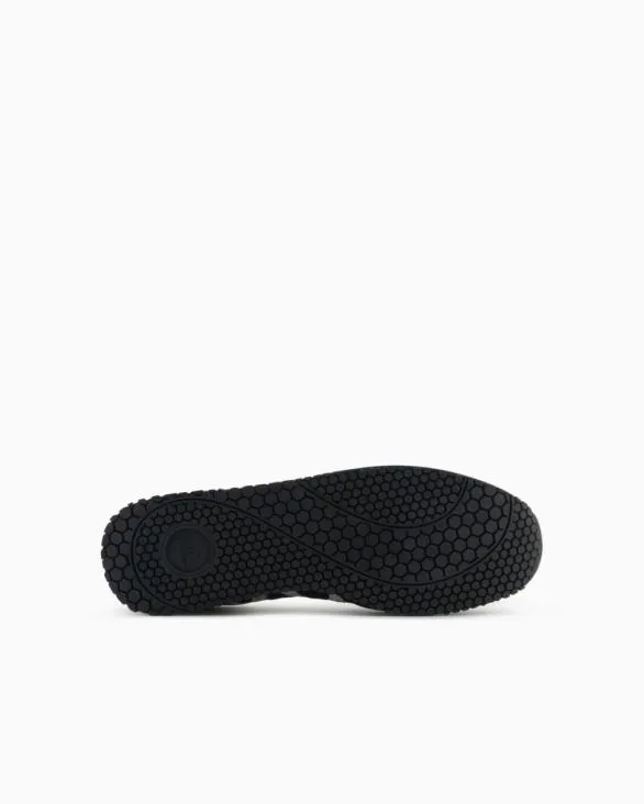 Sneakers In Ecosuede Mesh And Nylon Navyblue Men Armani Sneakers Sneakers In Ecosuede Mesh And Nylon Navyblue Men Armani Sneakers