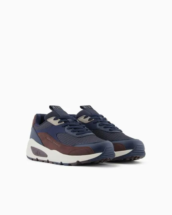 Sneakers With Logo Blue Men Armani Sneakers Sneakers With Logo Blue Men Armani Sneakers