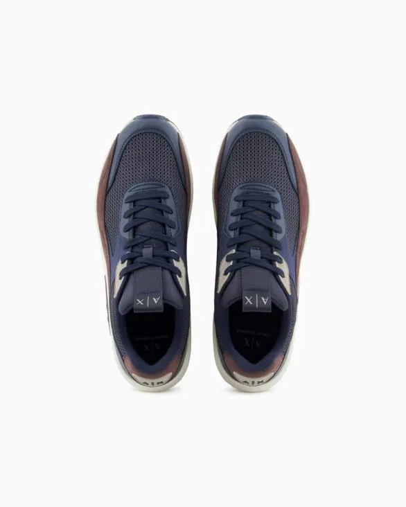 Sneakers With Logo Blue Men Armani Sneakers Sneakers With Logo Blue Men Armani Sneakers