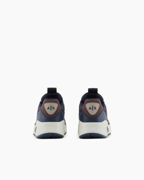Sneakers With Logo Blue Men Armani Sneakers Sneakers With Logo Blue Men Armani Sneakers