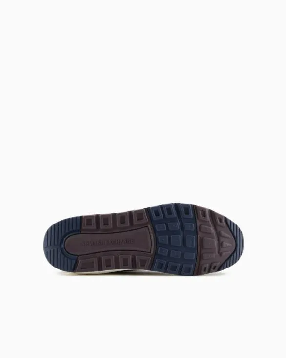Sneakers With Logo Blue Men Armani Sneakers Sneakers With Logo Blue Men Armani Sneakers