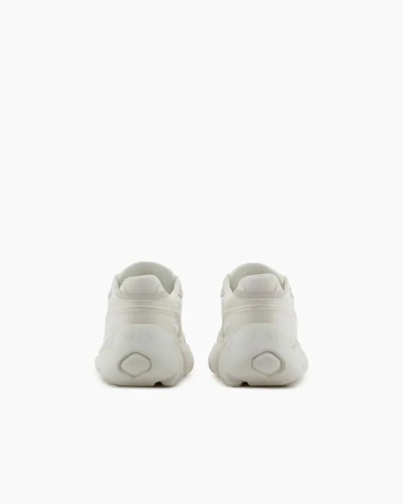 Sneakers With Oversized Sole White Men Armani Sneakers Sneakers With Oversized Sole White Men Armani Sneakers