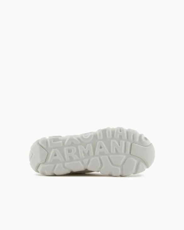 Sneakers With Oversized Sole White Men Armani Sneakers Sneakers With Oversized Sole White Men Armani Sneakers