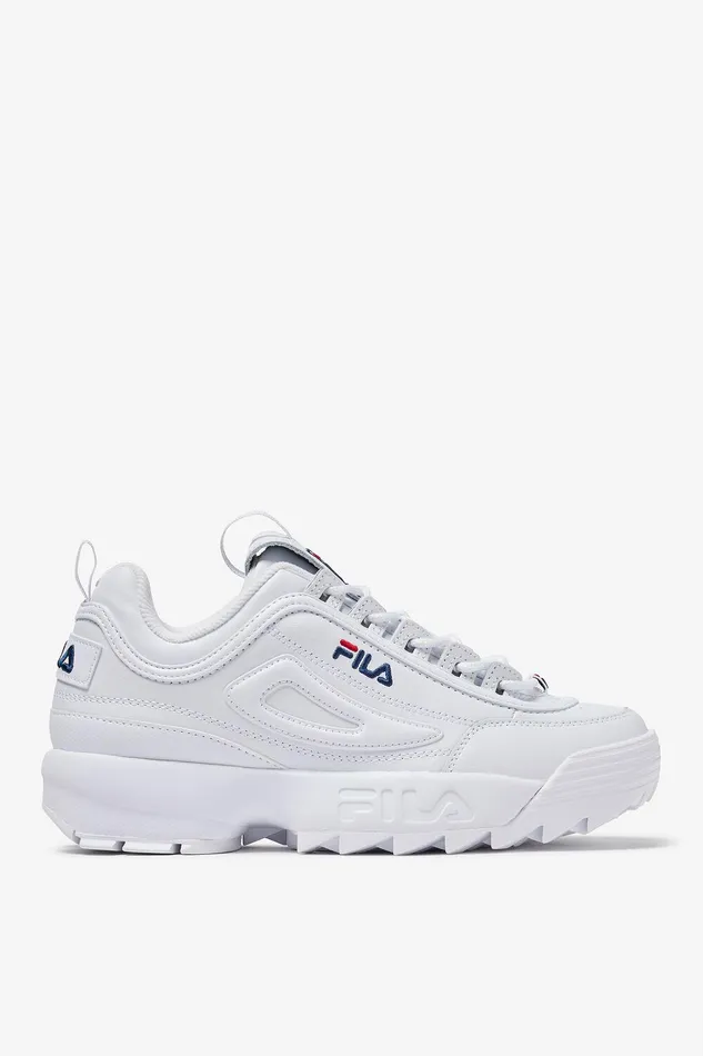 Sneakers Women Fila Disruptor 2 Premium 125 White Navy Red