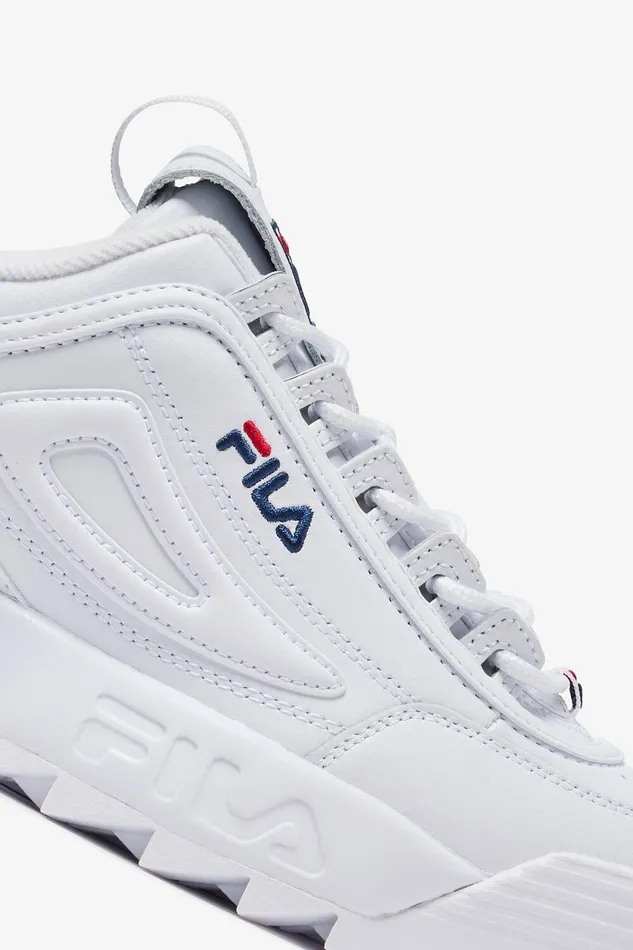 Sneakers Women Fila Disruptor 2 Premium 125 White Navy Red