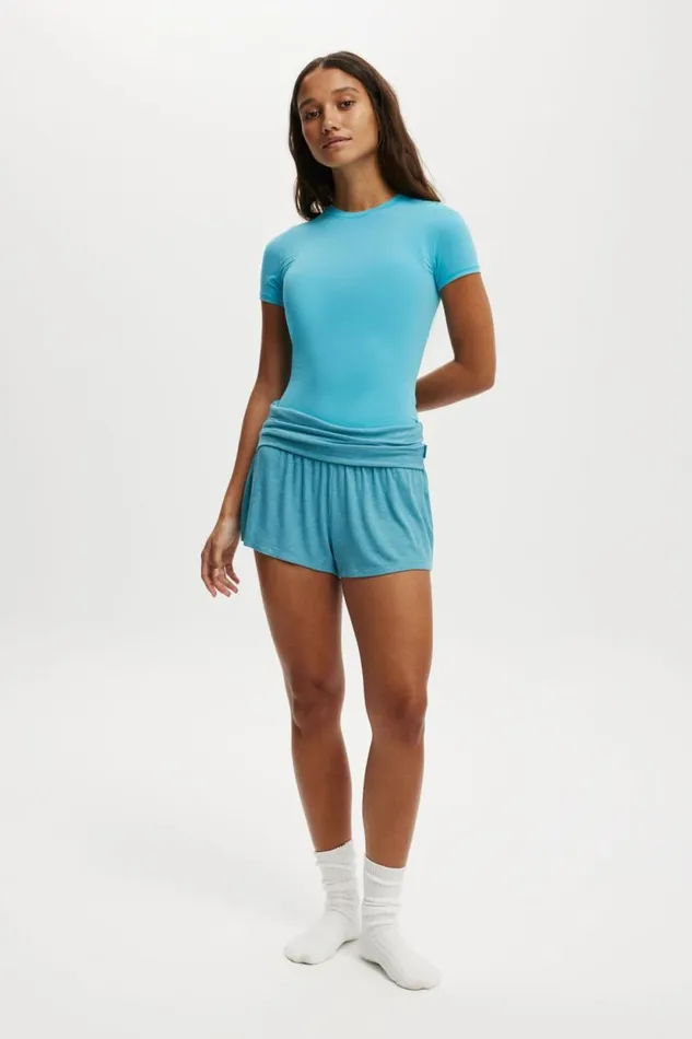 Soft Lounge Fitted TShirt Coastline Blue Women Cotton On Pajamas Soft Lounge Fitted TShirt Coastline Blue Women Cotton On Pajamas