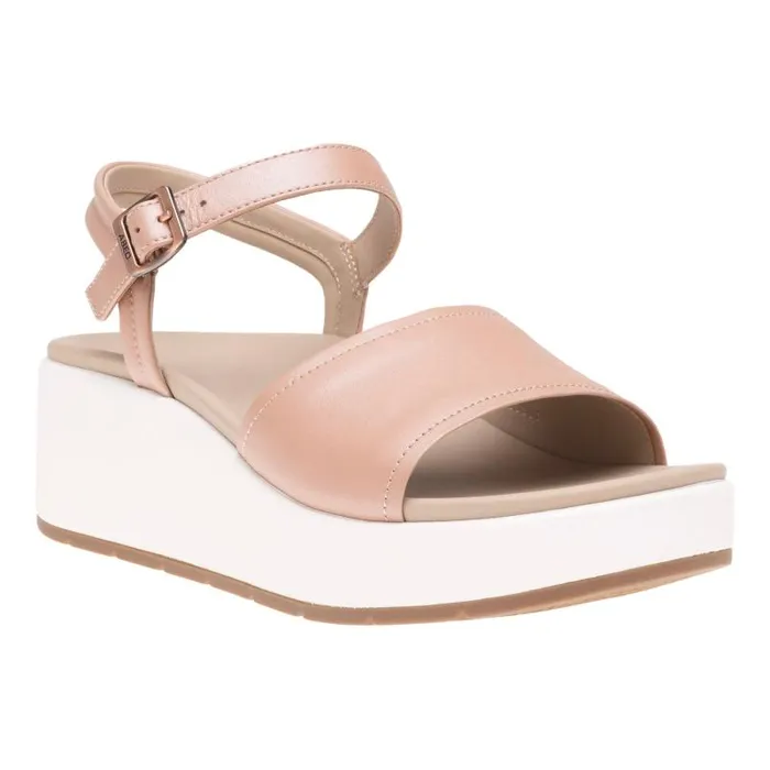 Solstice Buckle Sandal Metatarsal Pink Womens Abeo Sandals