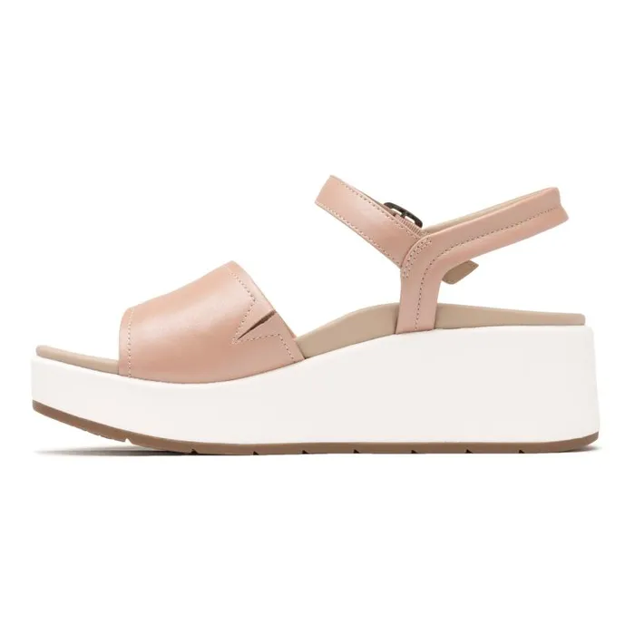 Solstice Buckle Sandal Metatarsal Pink Womens Abeo Sandals