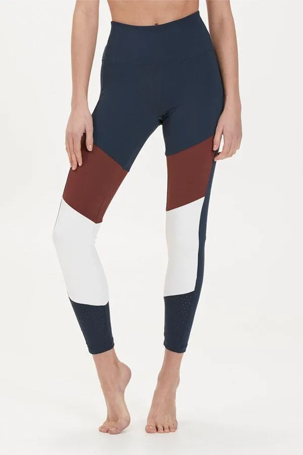 Sosandar Activewear Women Dark Sapphire and Burgundy Colourblock High Waisted Body Sculpting Leggings Burgundy Sosandar Activewear Women Dark Sapphire and Burgundy Colourblock High Waisted Body Sculpting Leggings Burgundy