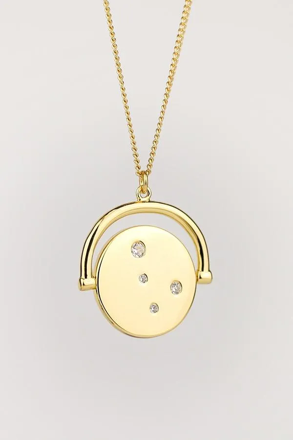 Sosandar Jewellery Women Gold Plated Luxe Jewelled Pendant Necklace