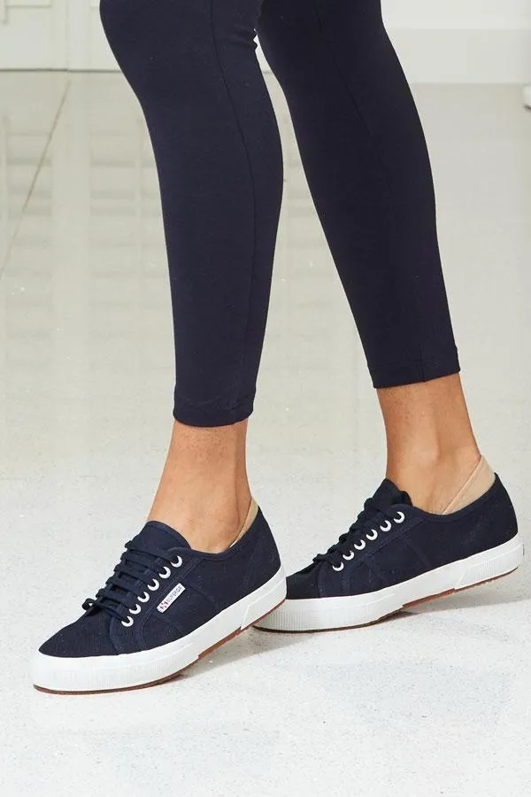 Sosandar Trainers 8211 Superga and Victoria Women Superga 2750 Classic Navy Blue Canvas Trainers Navy Blue