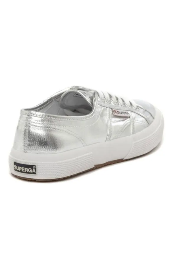 Sosandar Trainers 8211 Superga and Victoria Women Superga 2750 Silver Metallic Trainers Silver