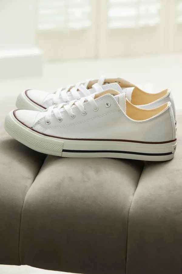 Sosandar Trainers 8211 Superga and Victoria Women Victoria Blanco Canvas Trainers