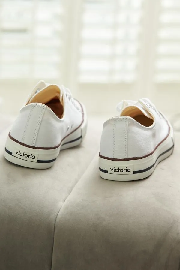 Sosandar Trainers 8211 Superga and Victoria Women Victoria Blanco Canvas Trainers