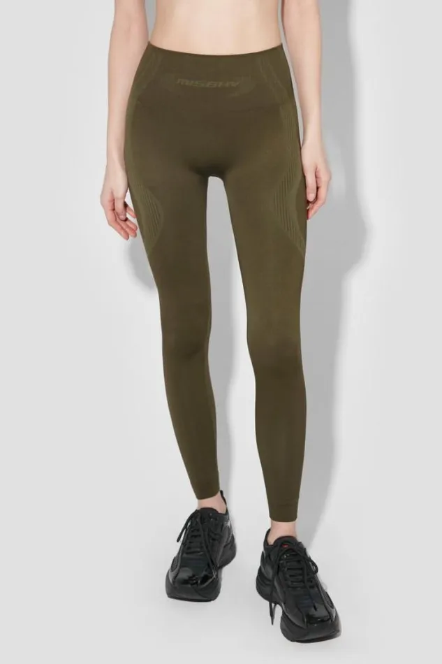 Sport Leggings Green Women MISBHV Leggings