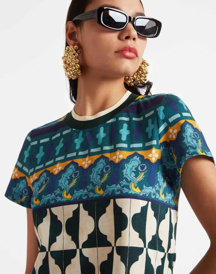 Sporty Swing Dress Casareale Barr Place Emerald Women La Double J Dresses