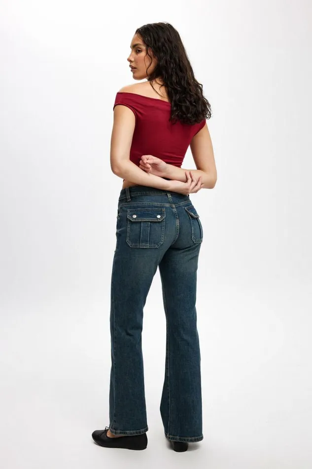 Stretch Bootcut Flare Jean Logans Blueutility Women Cotton On Pants Stretch Bootcut Flare Jean Logans Blueutility Women Cotton On Pants