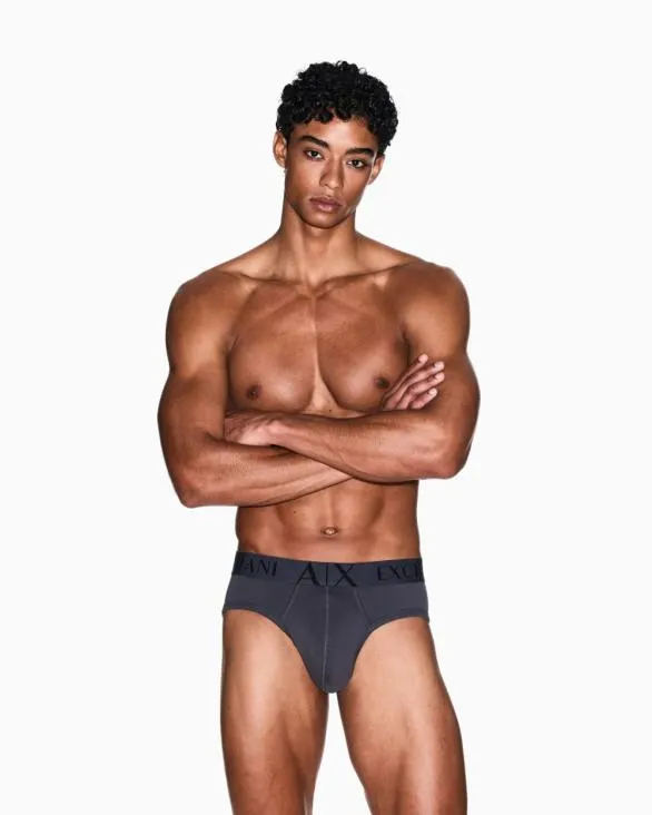 Stretch Cotton Briefs Grey Men Armani Intimates And Loungewear Stretch Cotton Briefs Grey Men Armani Intimates And Loungewear