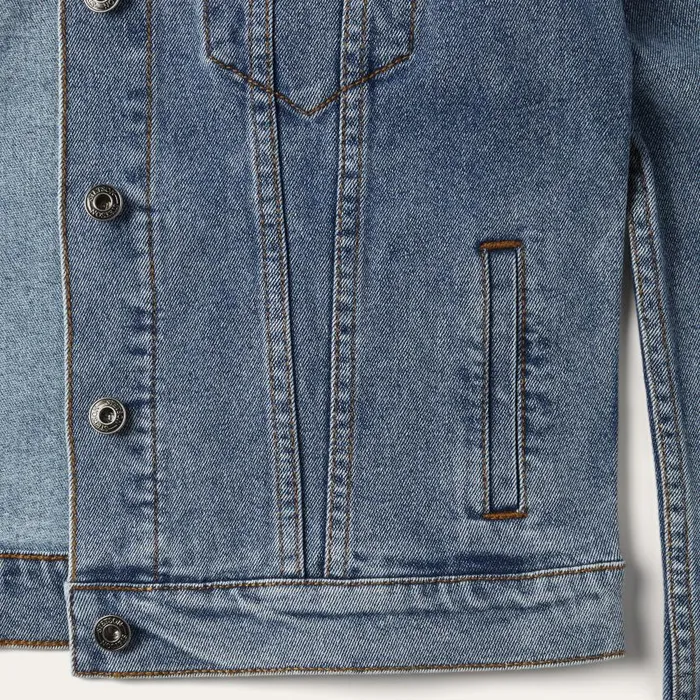 Stretch Denim Jacket Blue Women Stetson Jackets