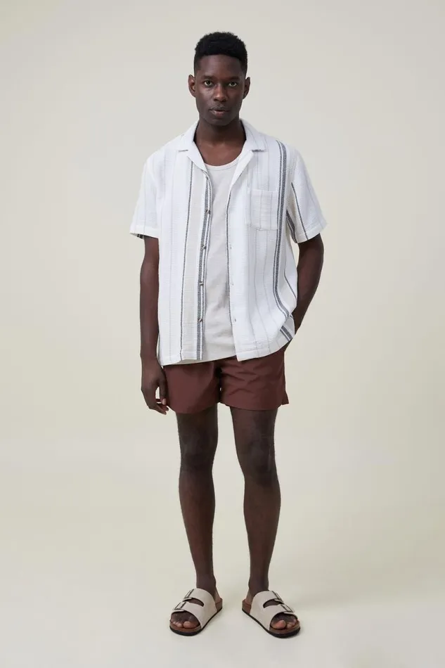 Stretch Swim Short Chocolate Men Cotton On Shorts
