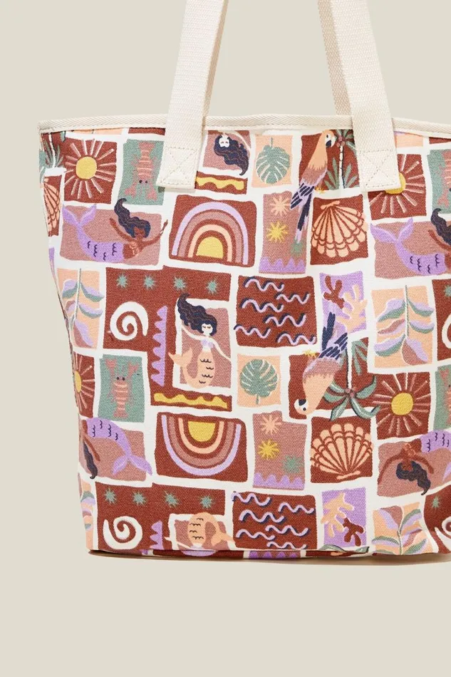 Summer Tote Bag Hennamermaid Paradise Girls Cotton On Swimwear