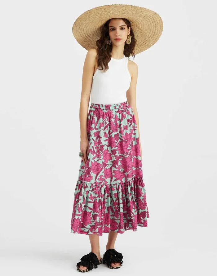 Sunset Skirt Lilium Purple Women La Double J Skirts