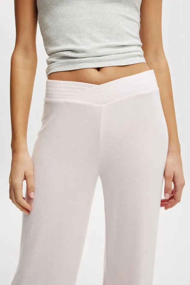 Super Soft V Front Pant Tender Touch Pink Women Cotton On Pajamas