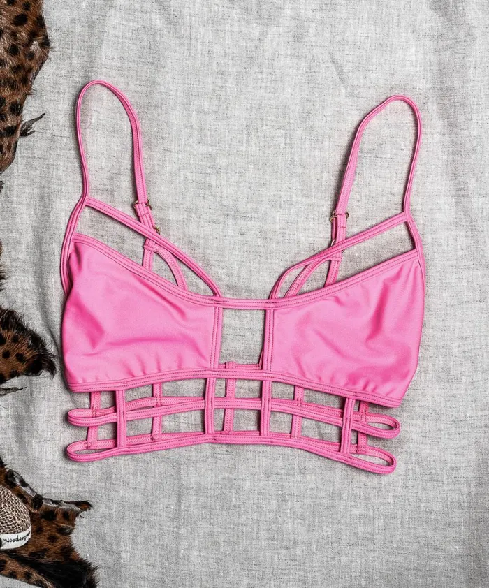 SUPERMAN BODICE PINK Women One Teaspoon Intimates SUPERMAN BODICE PINK Women One Teaspoon Intimates