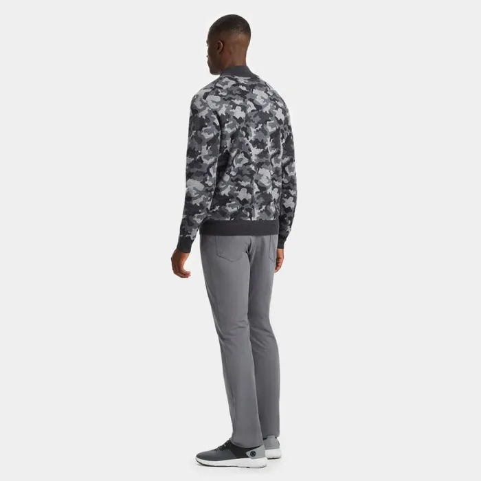 Sweaters Men GFORE CAMO JACQUARD MERINO WOOL QUARTER ZIP SWEATER Charcoal Camo Sweaters Men GFORE CAMO JACQUARD MERINO WOOL QUARTER ZIP SWEATER Charcoal Camo