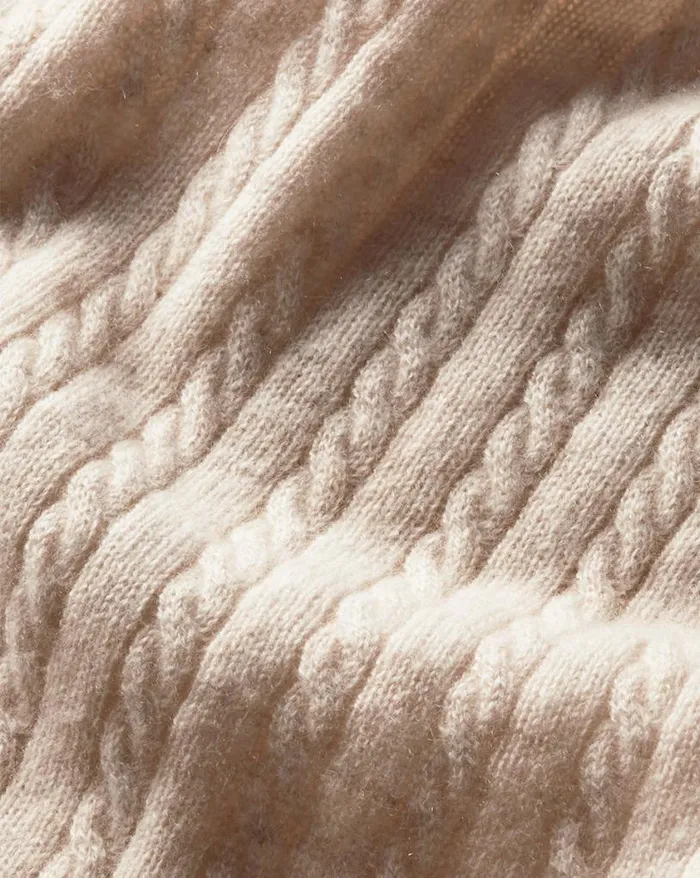 Sweaters Shop Veronica Beard Letita Cashmere Shell Oatmeal